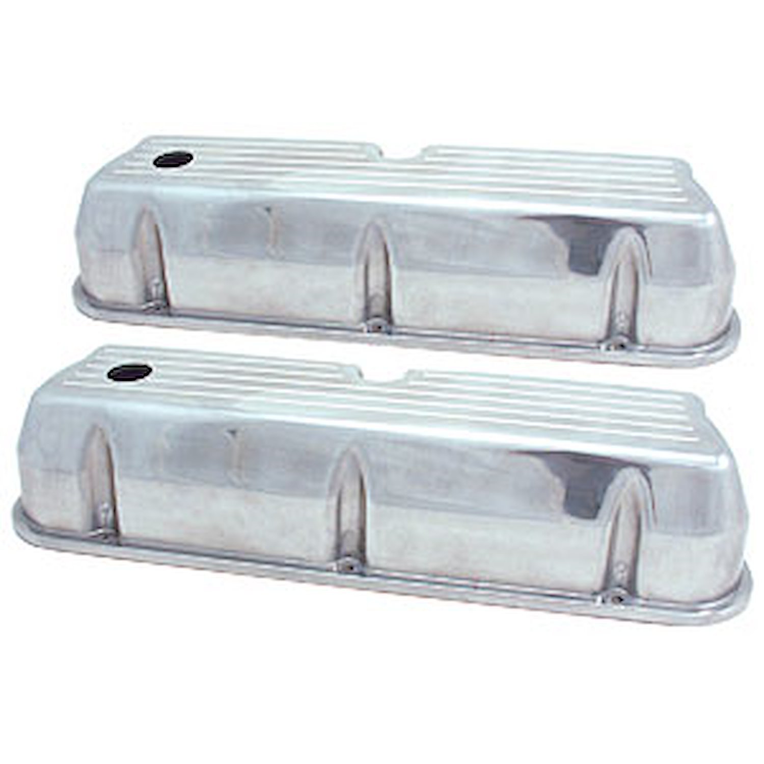 Polished Aluminum Valve Covers Small Block Ford 260-351W & 5.0L