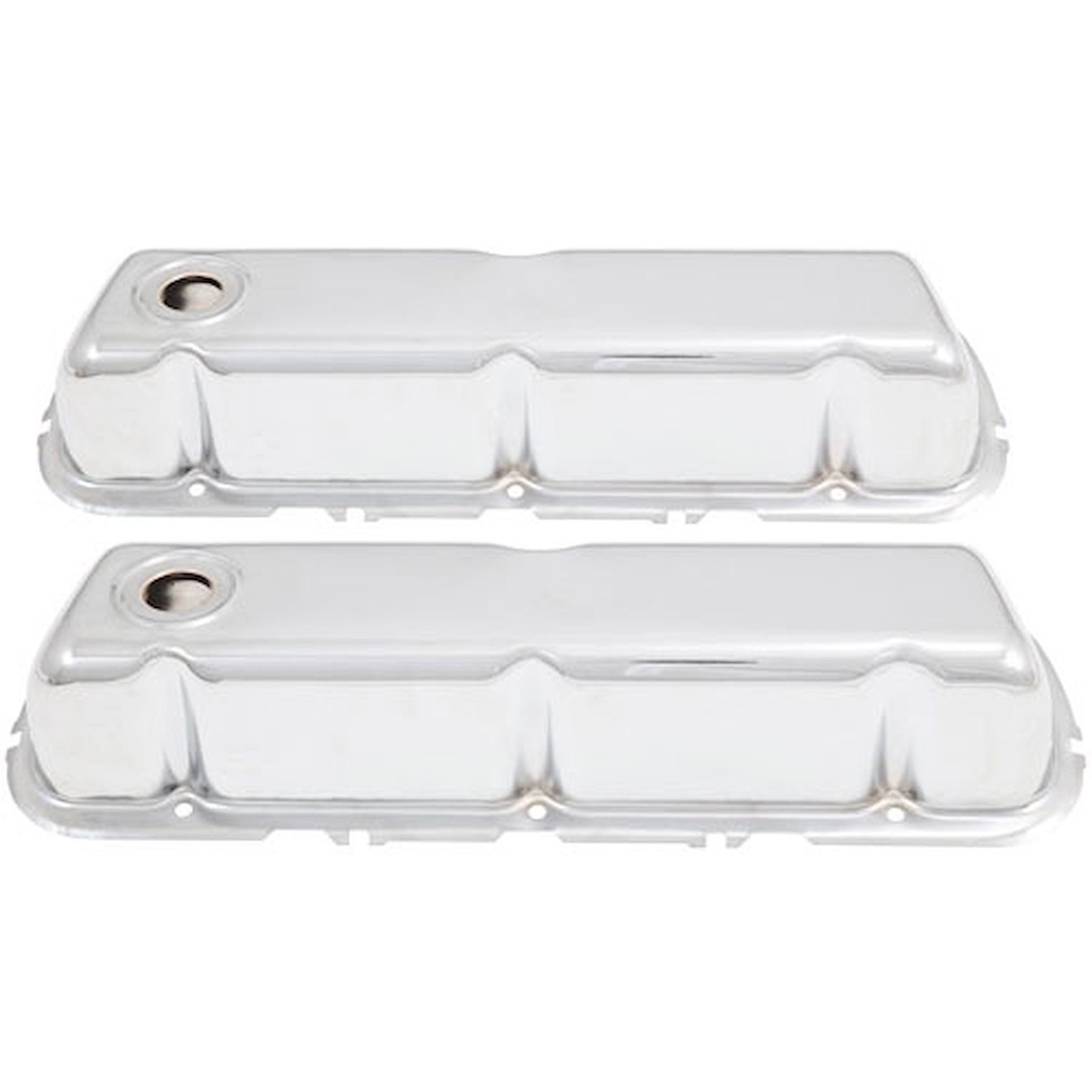 Chrome Valve Covers 1962-Later Ford 260/389/302/351W
