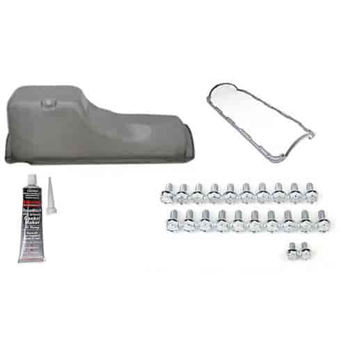 Unplated Oil Pan Kit 1965-Up BB-Chevy 396-454 Includes: