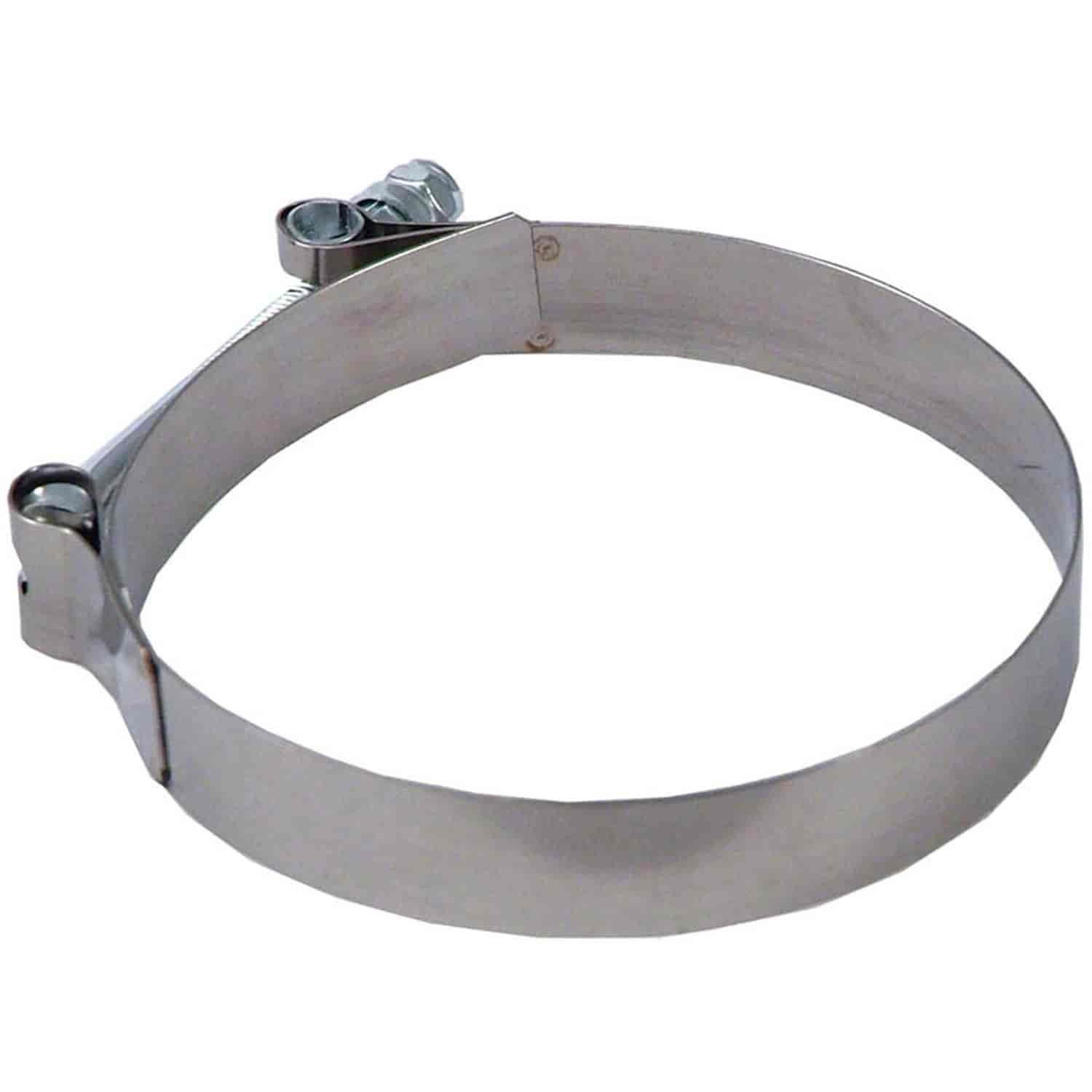 Universal T-Bolt Clamp Fits 3.5" Tubing Stainless Steel