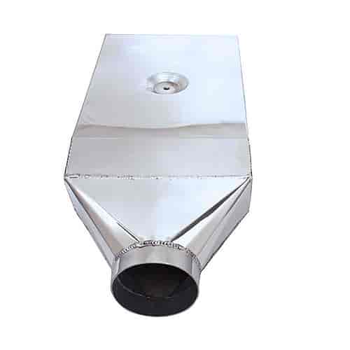 Ultra Low Profile Plenum Single 4" Inlet