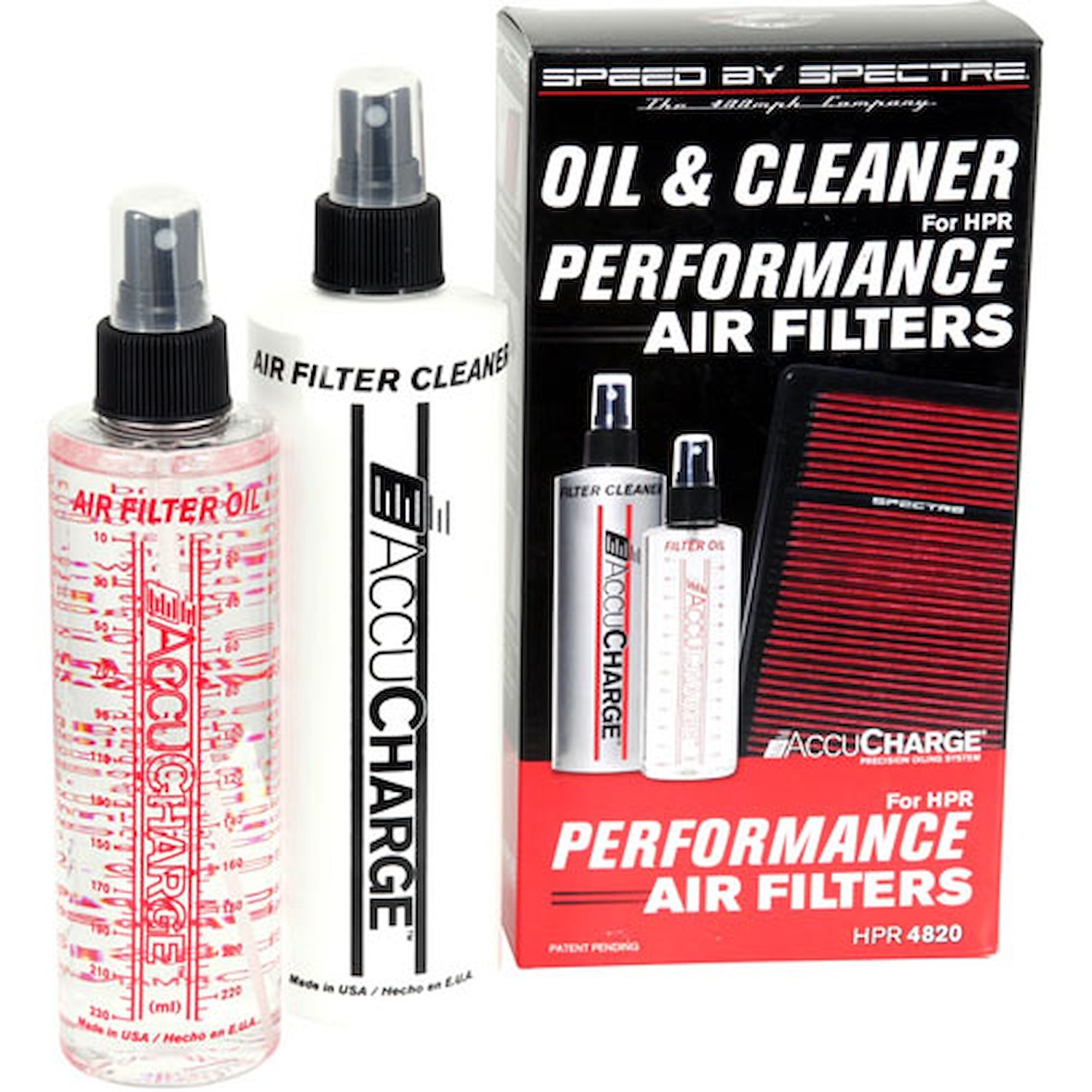 Accucharge Cleaning & Oiling System 12 oz Filter Cleaner