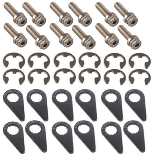 Locking Header Bolts Chevy 8100 Vortec Engine (16) 8mm-1.25x25mm bolts 6pt DHH