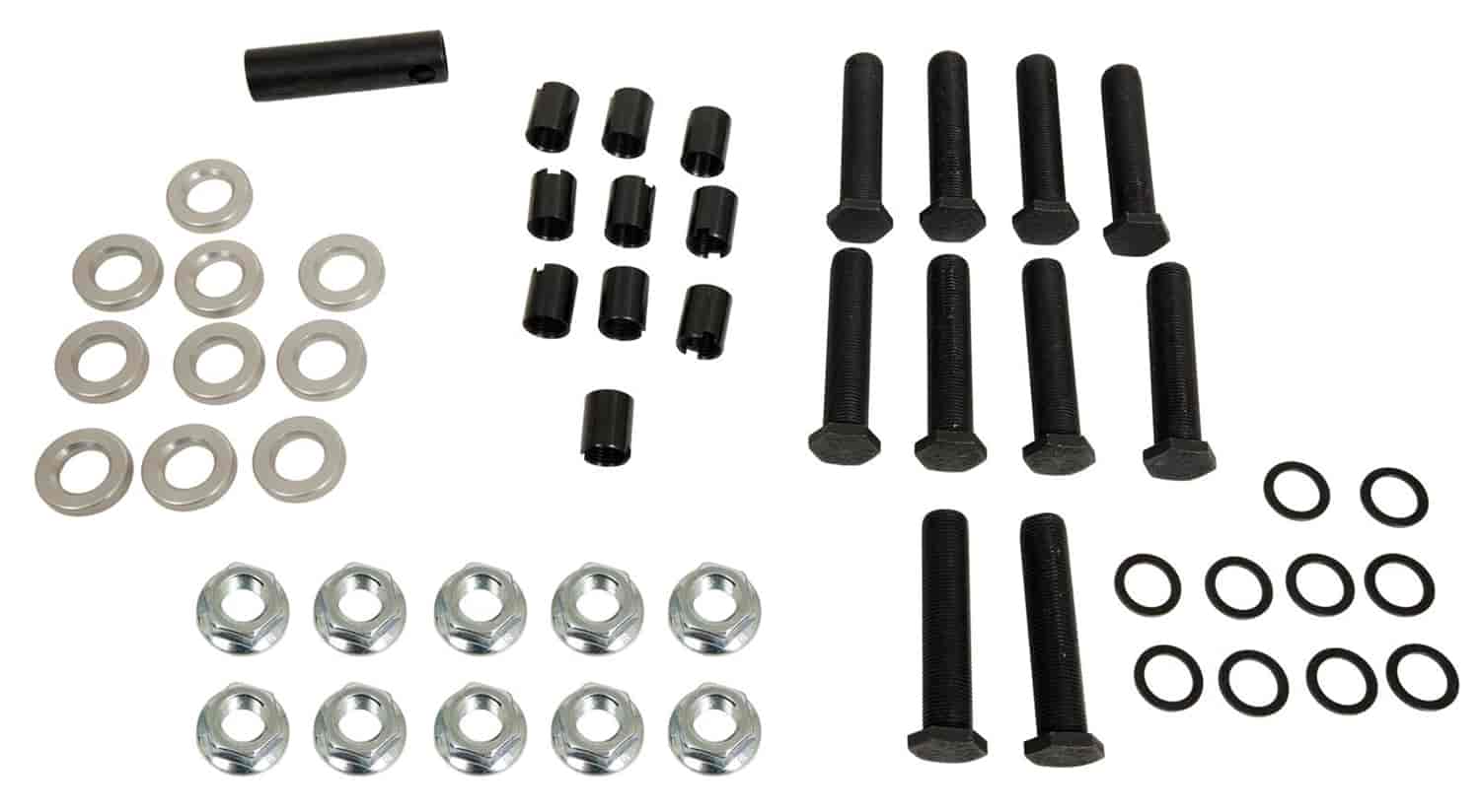 3-in 5/8 x 18 stud kit- with sleeves nuts and .688-in washers