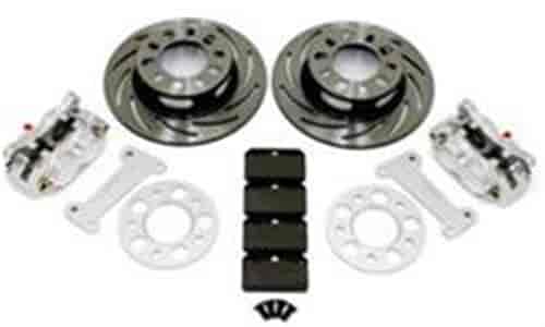 Front brake kit /GM disc spindle /4.75 bc /2 pc rotor