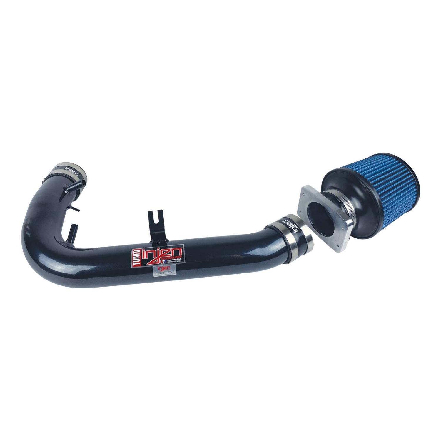 Injen Technology IS1900BLK: Black IS Short Ram Cold Air Intake System  1995-1996 Nissan 240SX L4-2.4L JEGS