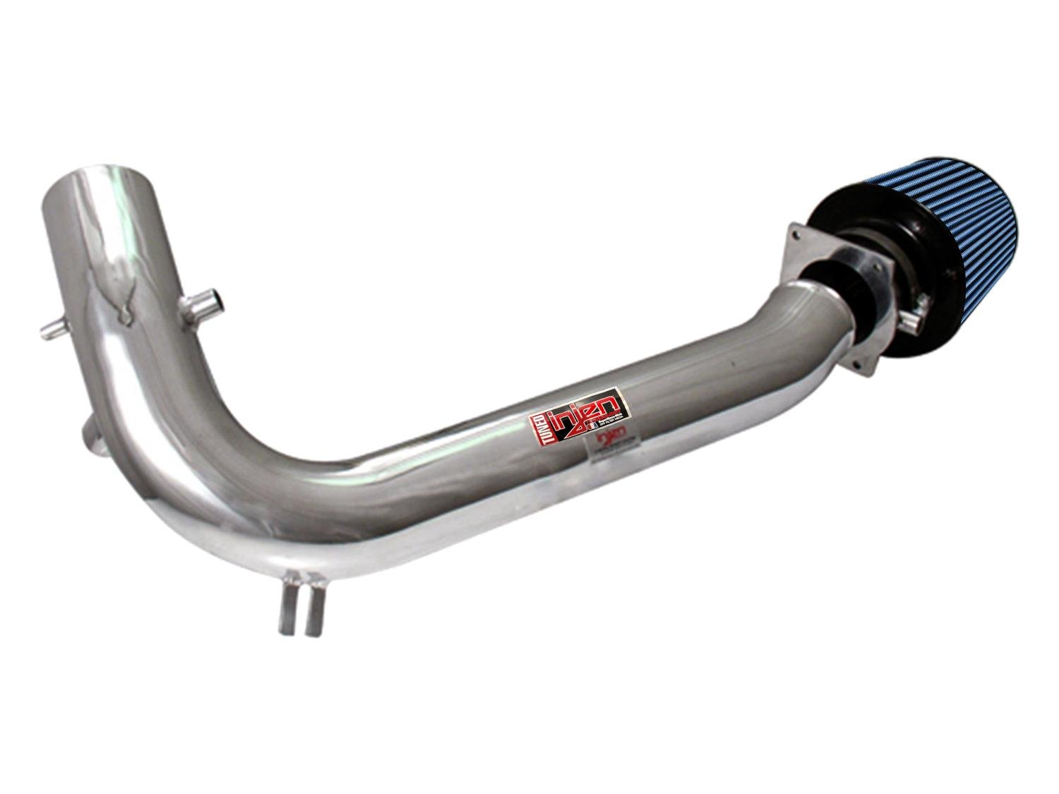 Polished IS Short Ram Cold Air Intake System, 1991-1994 Nissan 240SX L4-2.4L