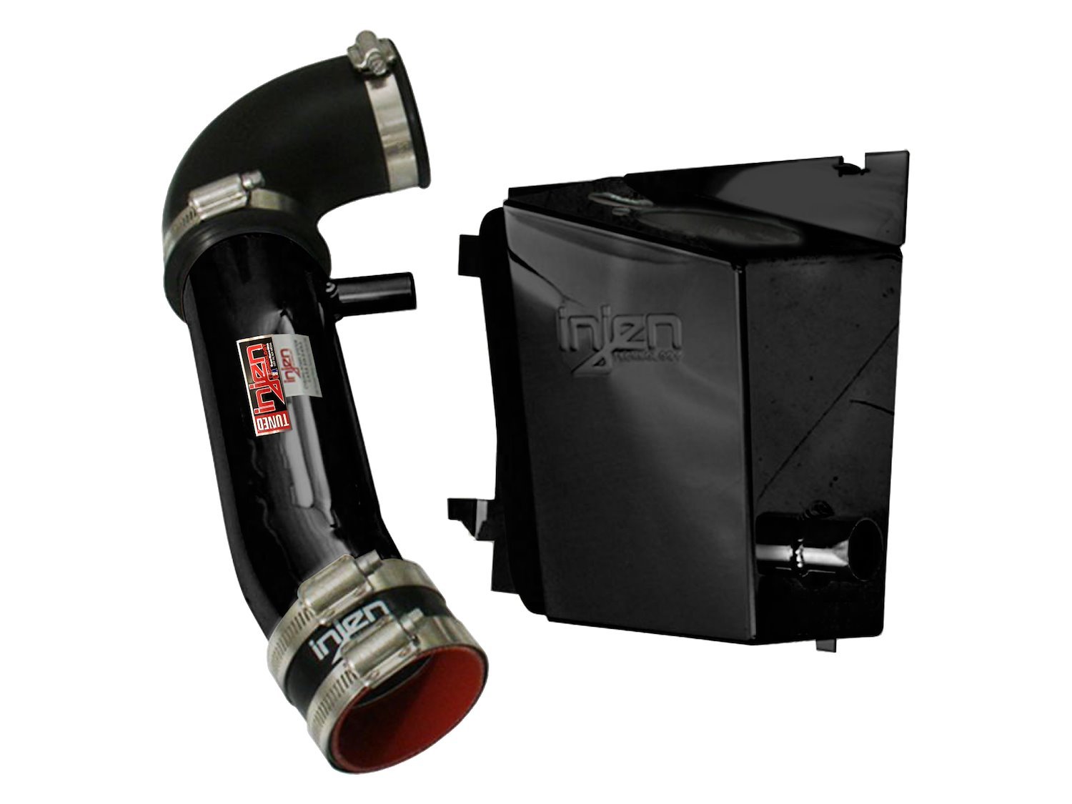 Black IS Short Ram Cold Air Intake System,