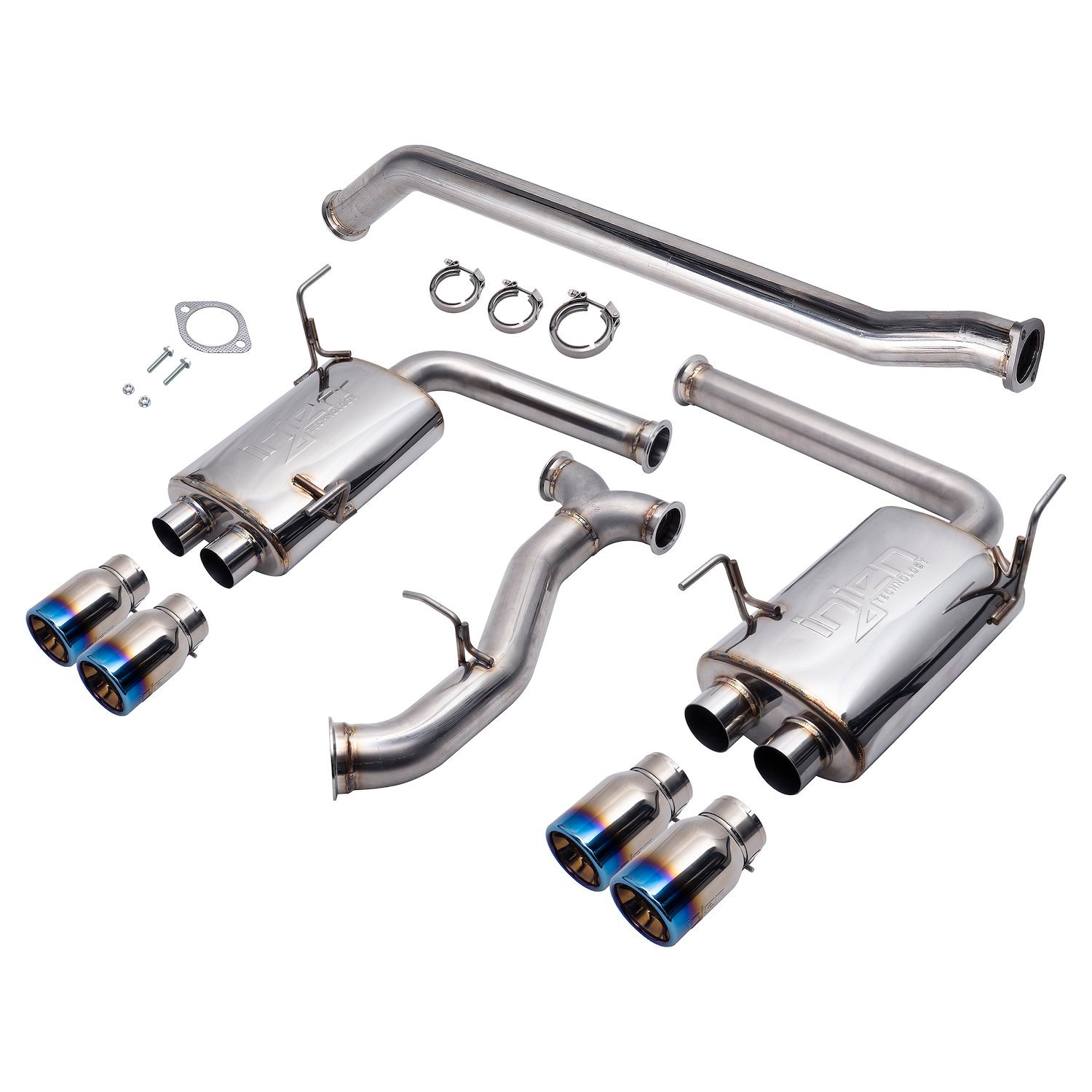 Performance Stainless Steel Cat-Back Exhaust System, 2015-2020 Subaru STI 2.5L, 2015-2020 Subaru WRX 2.0L