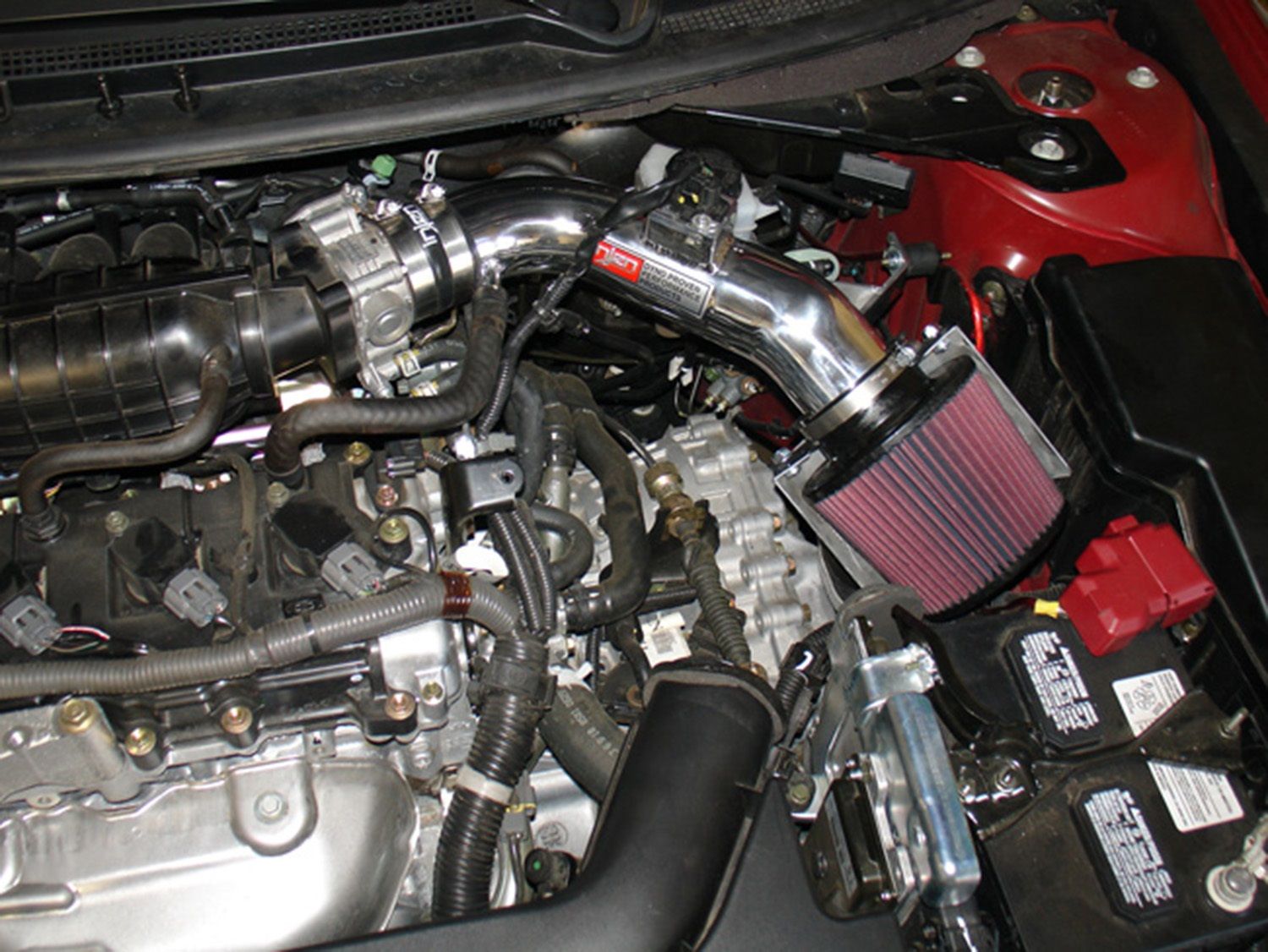 Black SP Short Ram Intake System, 2007-2012 Nissan Altima L4-2.5L