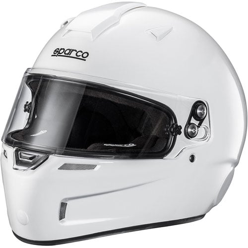Sky KF-5W Karting Helmet White Medium/Large