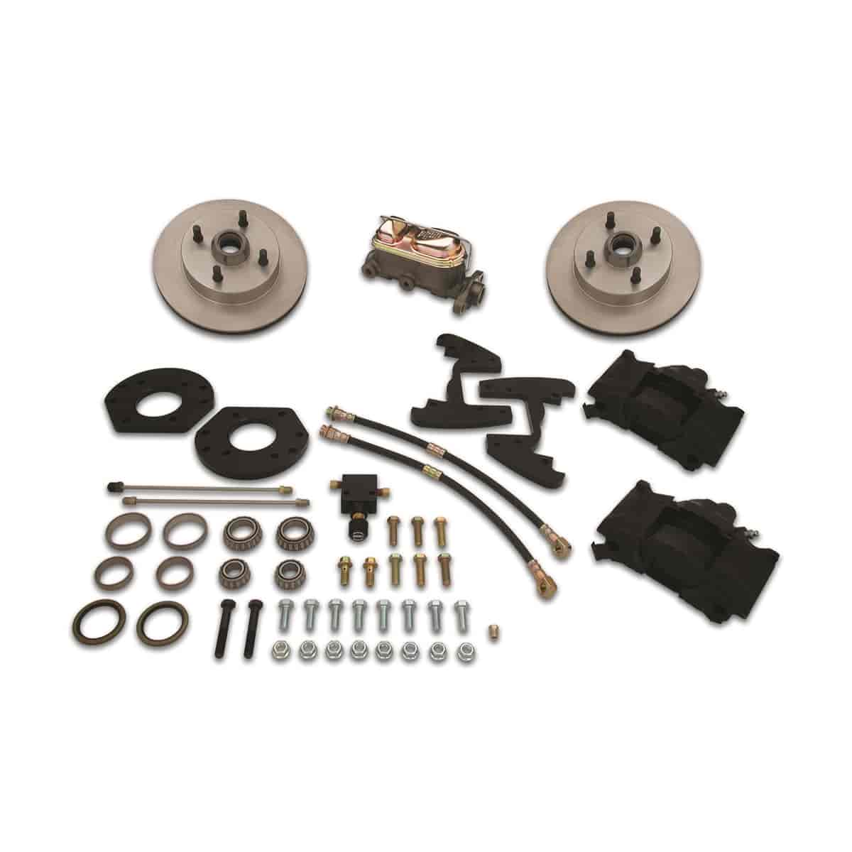 Front Drum-to-Disc Brake Conversion Kit Early Ford