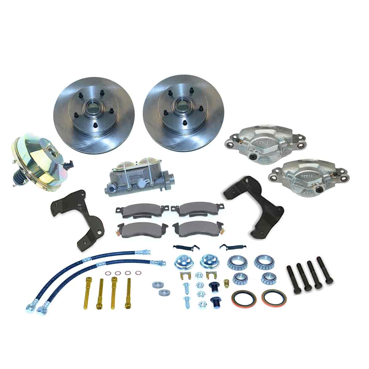 Front Drum-to-Disc Brake Conversion Kit 1955-58 Full-Size Chevy Car