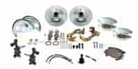 At The Wheels SuperTwin Front 2-Piston Drum to Disc Brake Conversion Kit Early GM