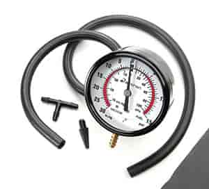 Vacuum & Pressure Tester Kit 0-30 Hg & 0-15 psi