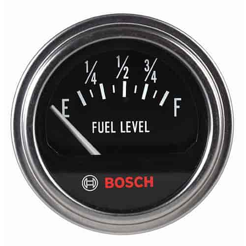 Fuel Level Gauge 60° dial sweep