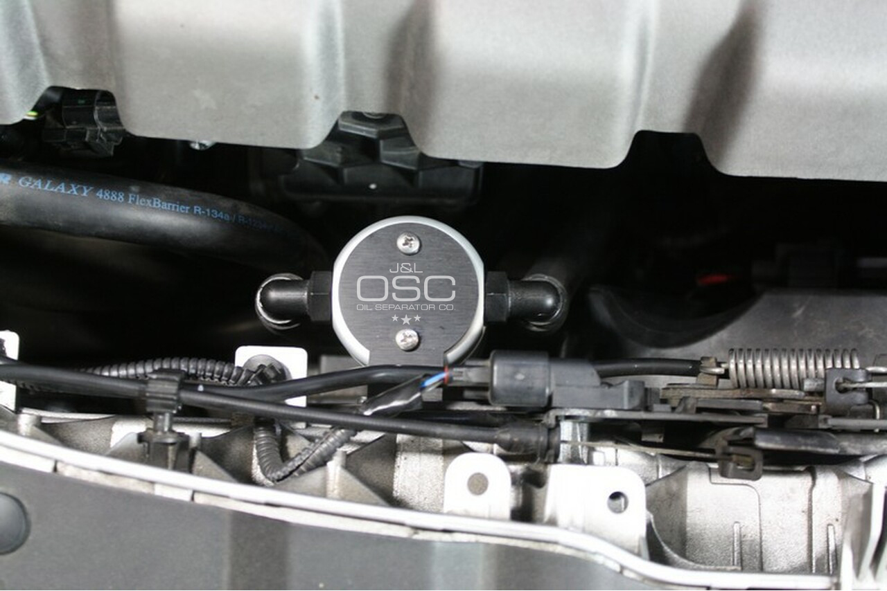 Oil Separator 3.0 Front, Clear Anodized [2013-2018 Ford Focus ST]