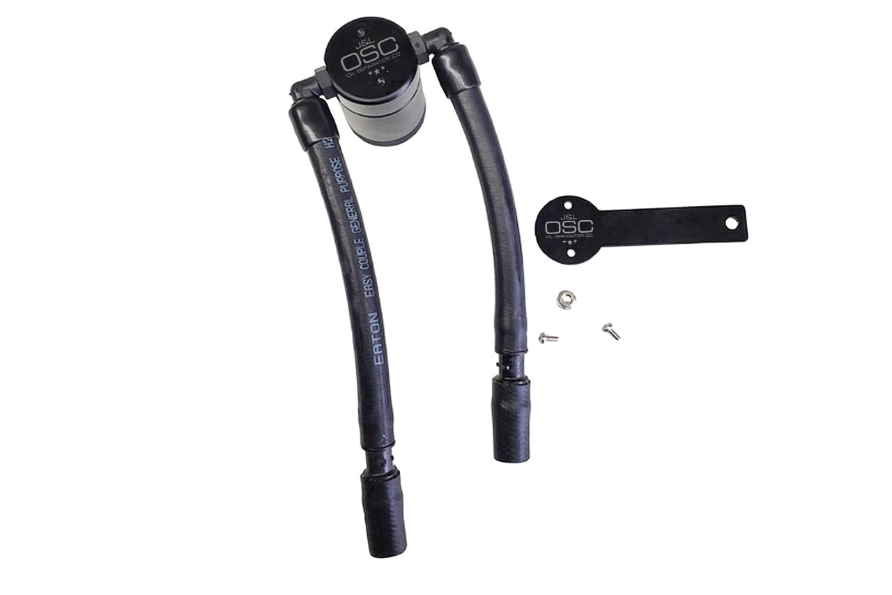Oil Separator 3.0 Passenger Side, Black Anodized [2013-2020 Ford Fusion 1.5L EcoBoost]