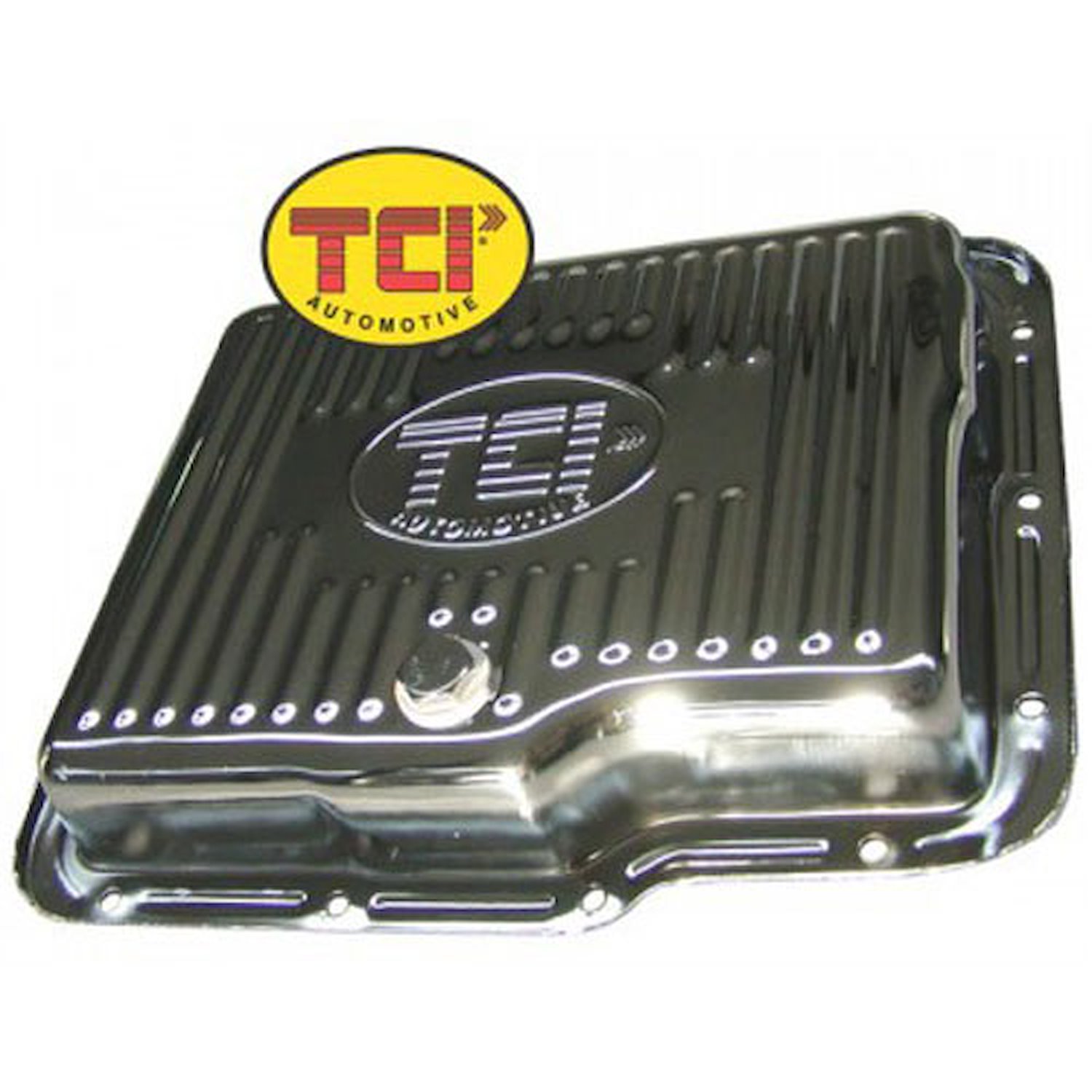Chrome-Plated Steel Transmission Pan GM Powerglide