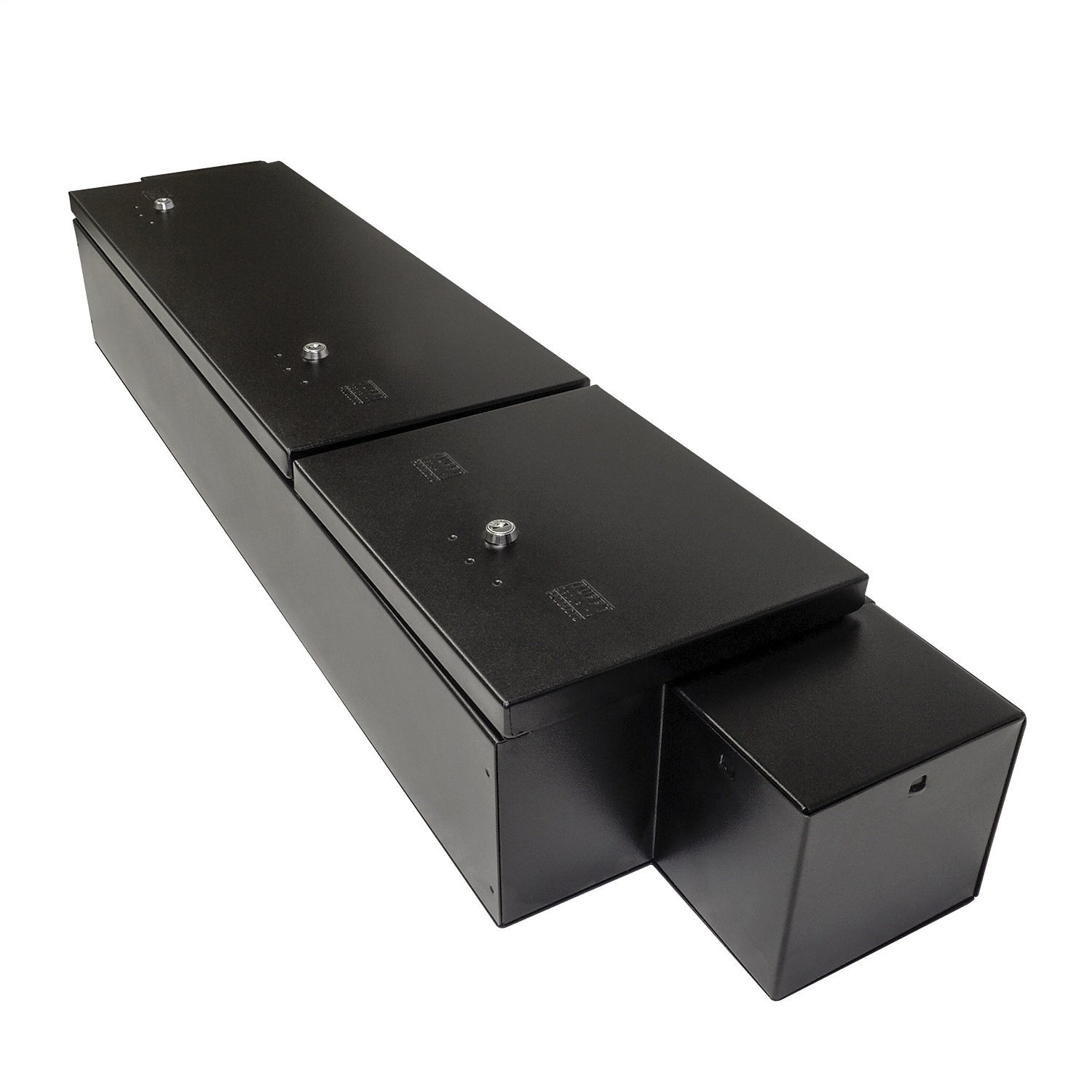 353-01 Compact Underseat Lockbox, Select Ram 1500, Black, Rear
