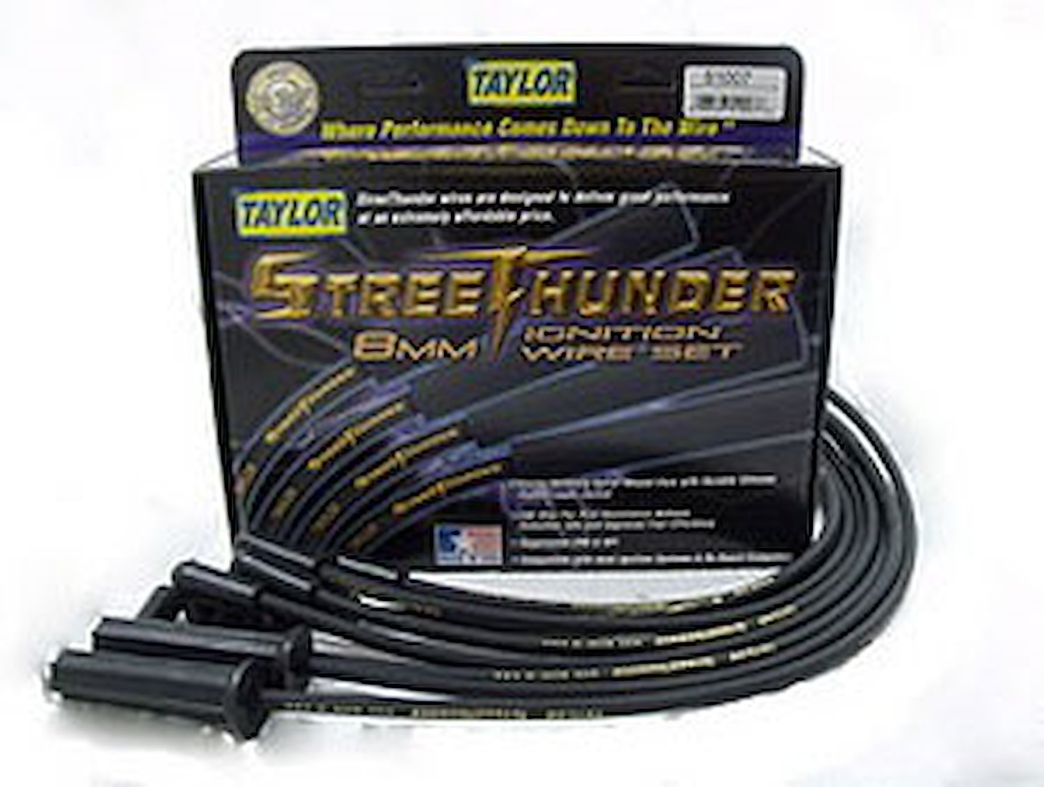 Street Thunder 8mm Spark Plug Wires 1978-1986 GM