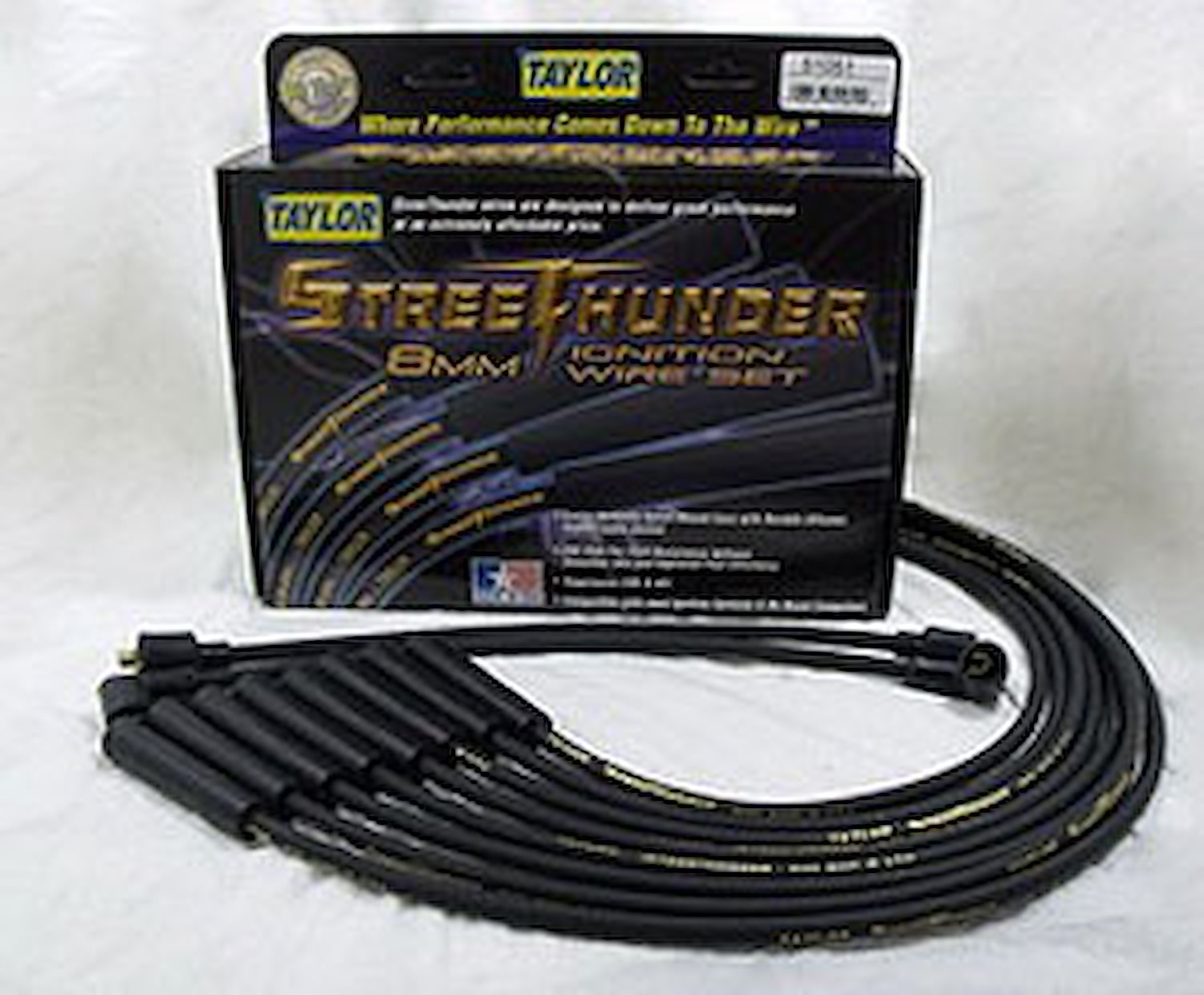 Street Thunder 8mm Spark Plug Wires 1957-1961 AMC 400
