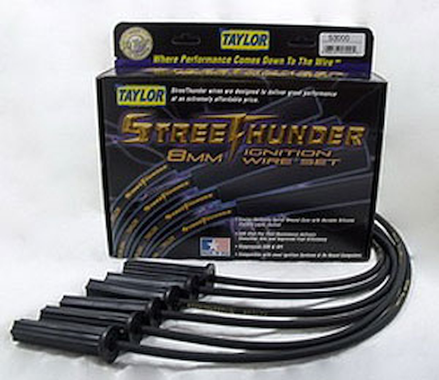 Street Thunder 8mm Spark Plug Wires 1994-2004 GM Car 3.1L/3.4L