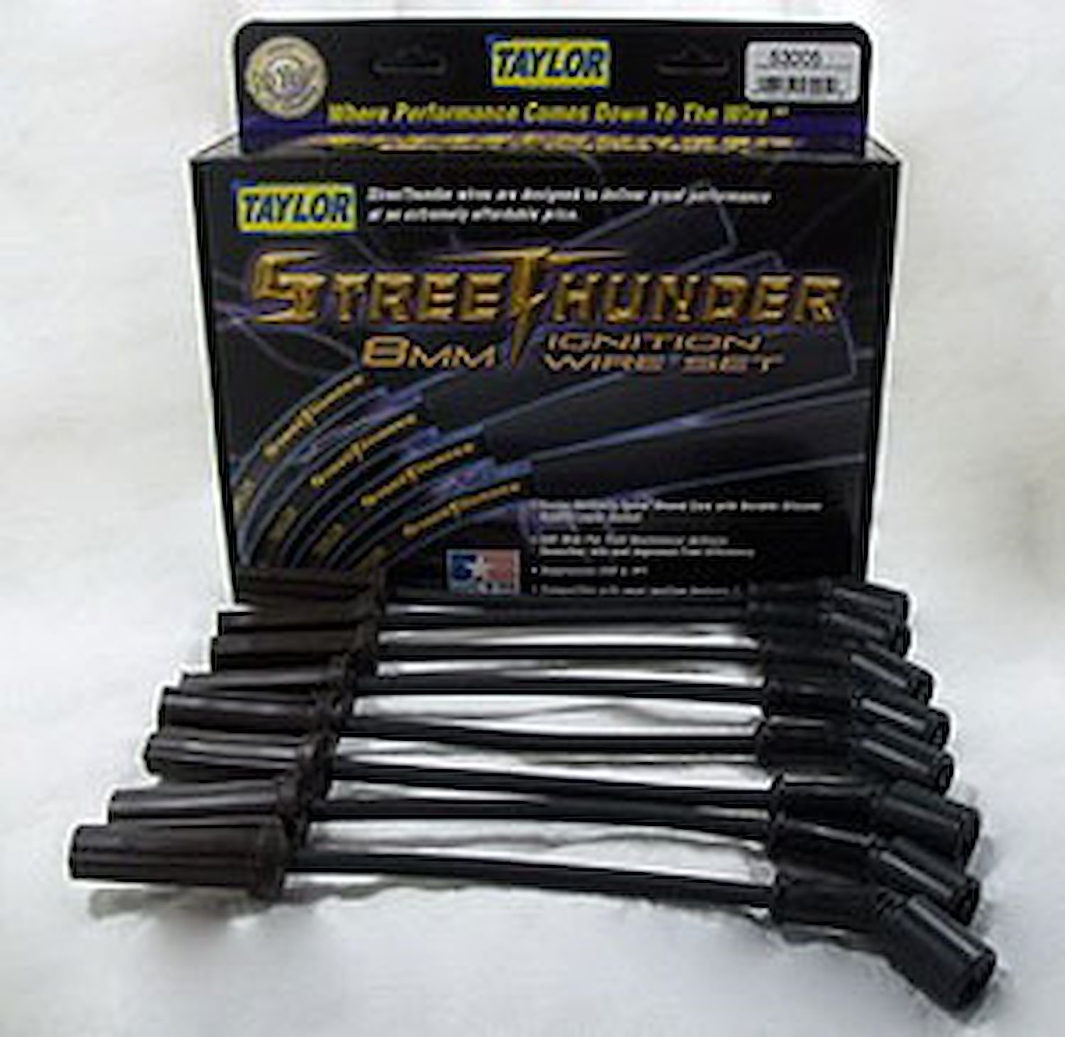 Street Thunder 8mm Spark Plug Wires 1999-2005 Chevy Silverado/GMC Sierra 4.8/5.3/6.0L