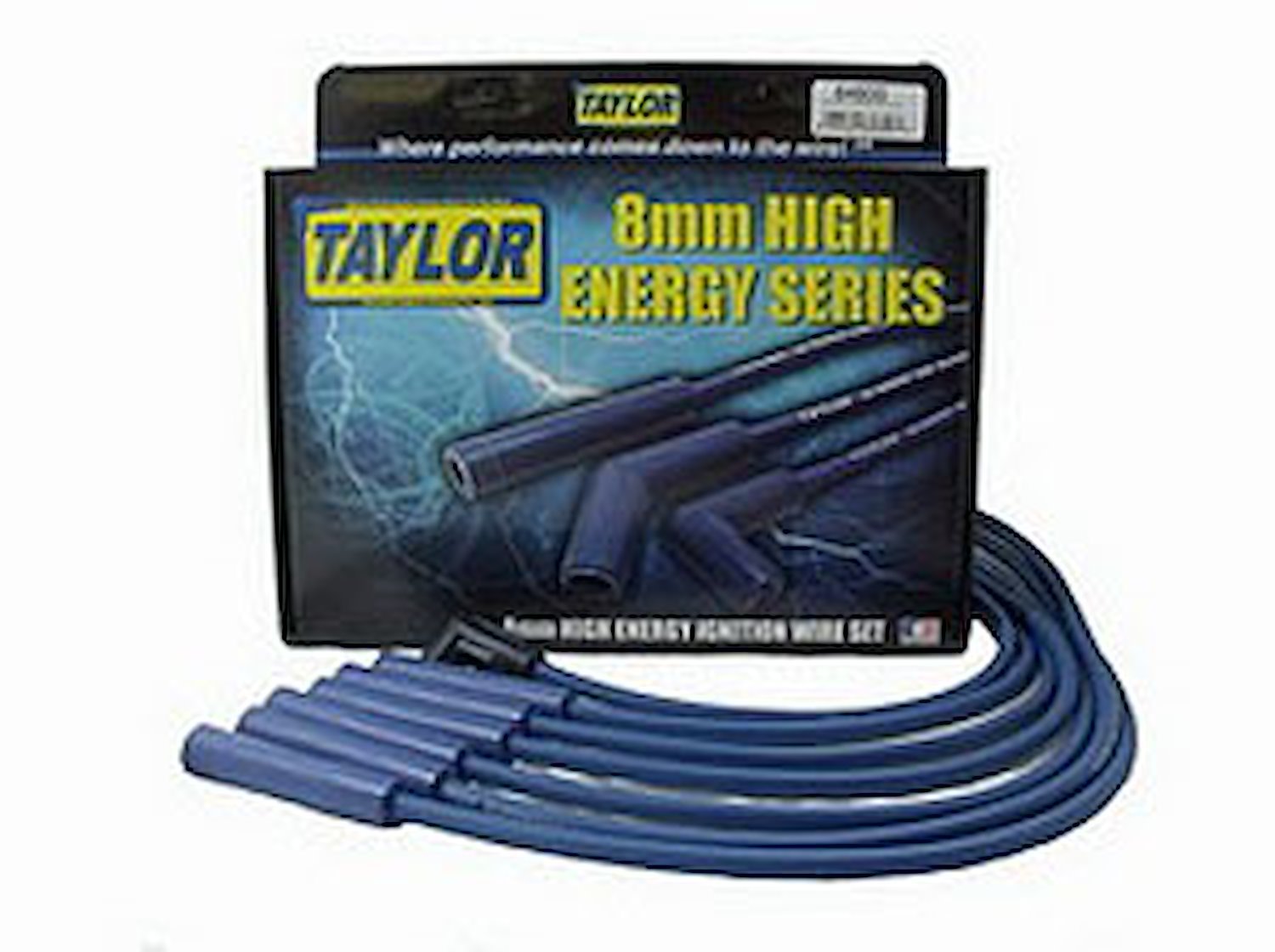 High Energy 8mm Spark Plug Wire Set 1975-1992