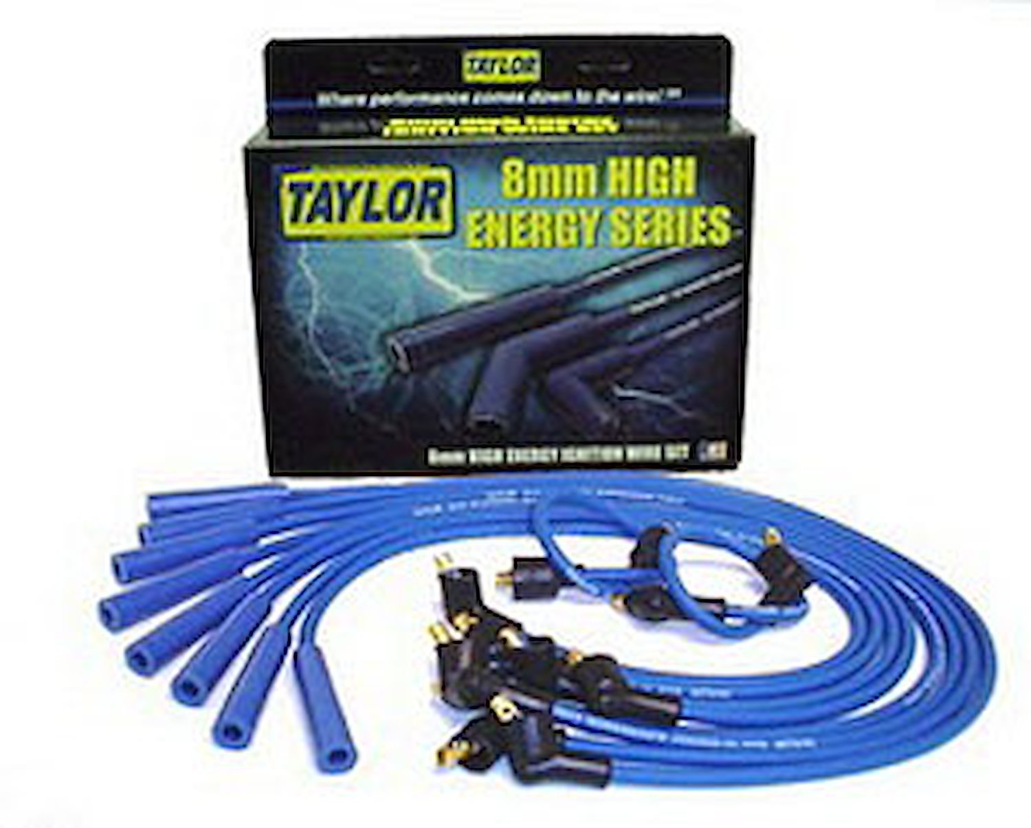 High Energy 8mm Spark Plug Wire Set 1960-1991