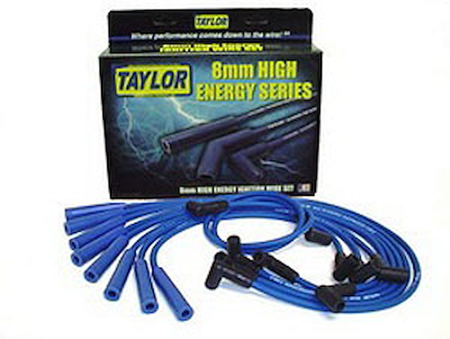 High Energy 8mm Spark Plug Wire Set 1960-1979