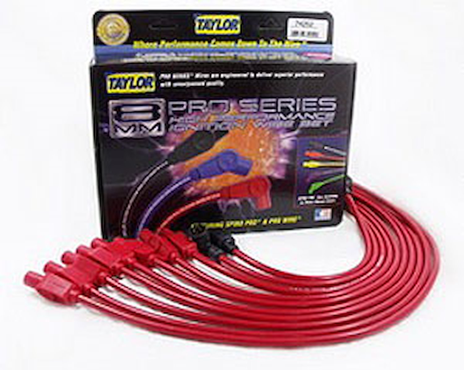 Spiro-Pro 8mm Spark Plug Wires 1965-76 Ford 302/390/428/460