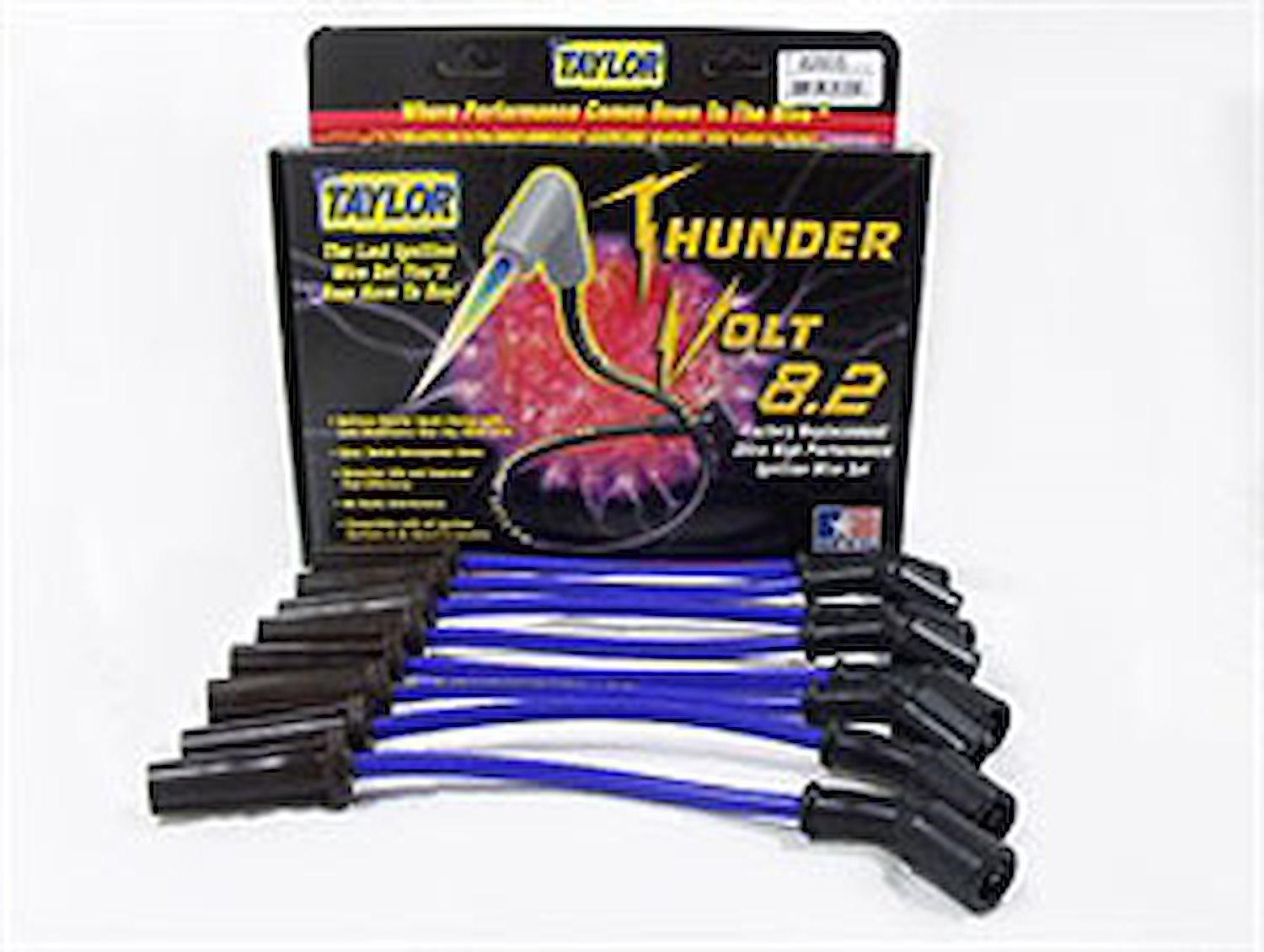 ThunderVolt 8.2mm Spark Plug Wires 1999-06 GM 4.8/5.3/6.0L V8 Engines