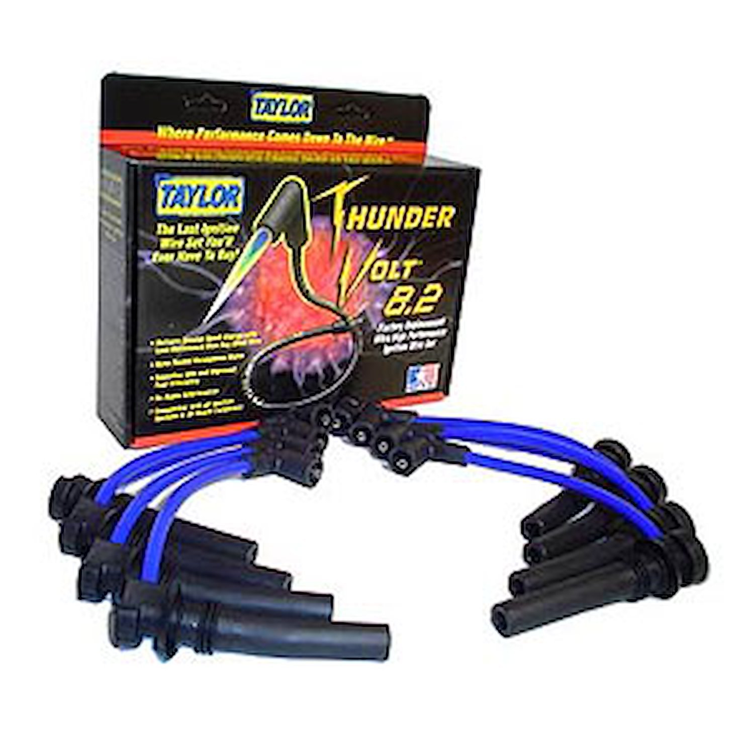 ThunderVolt 8.2mm Spark Plug Wires 2003-05 Dodge 5.7L Hemi