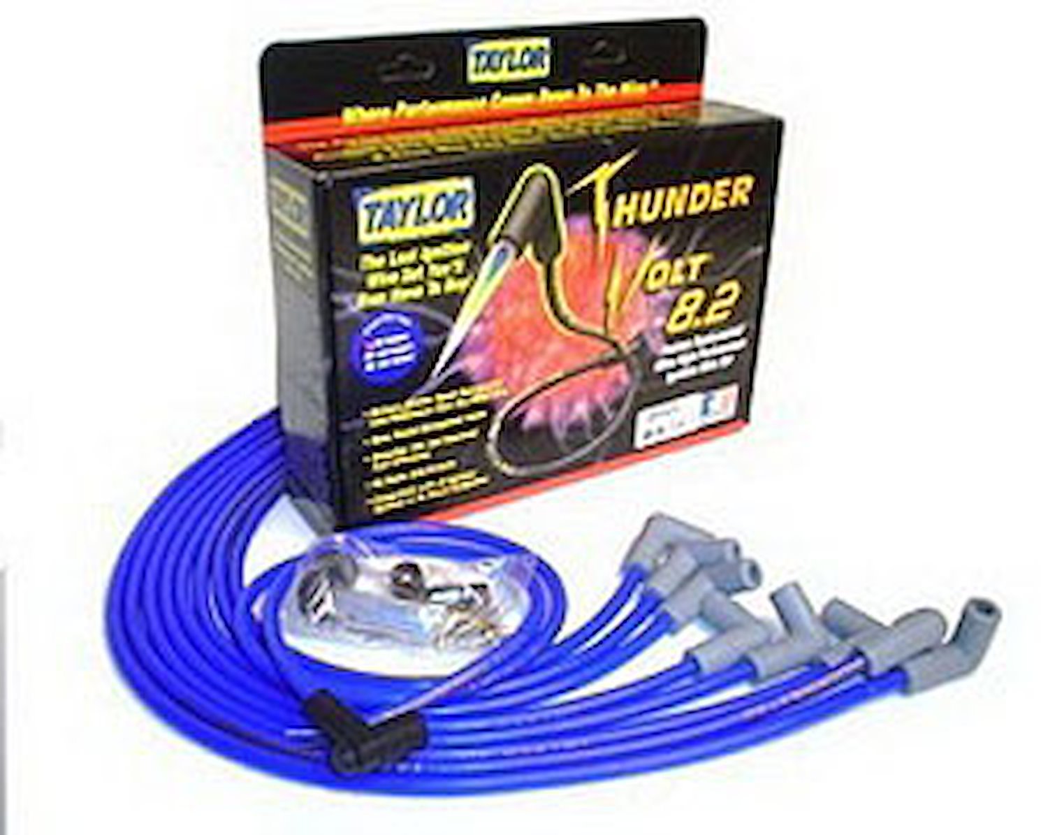 ThunderVolt 8.2mm Spark Plug Wires Small Block Chevy (Over Valve Covers)
