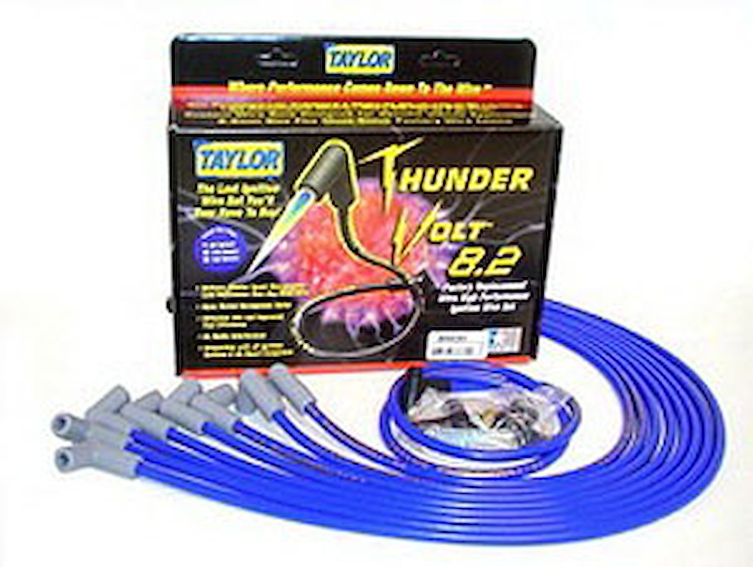 ThunderVolt 8.2mm Spark Plug Wires Small Block Chevy (Under Headers)