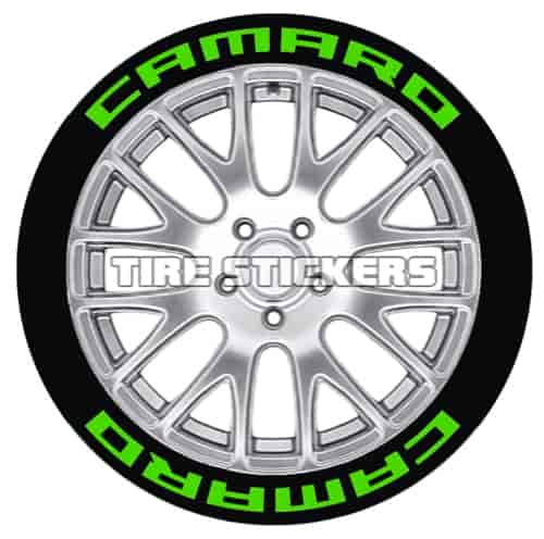 Camaro Tire Lettering Kit