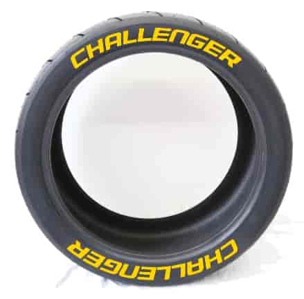 Challenger Tire Lettering Kit
