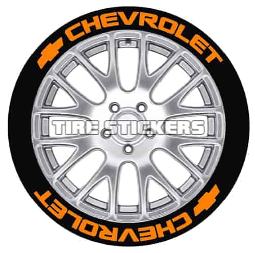 Chevrolet Tire Lettering Kit