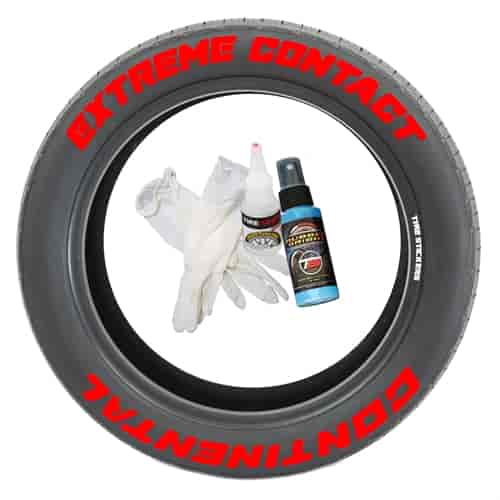Continental Extreme Contact Tire Lettering Kit