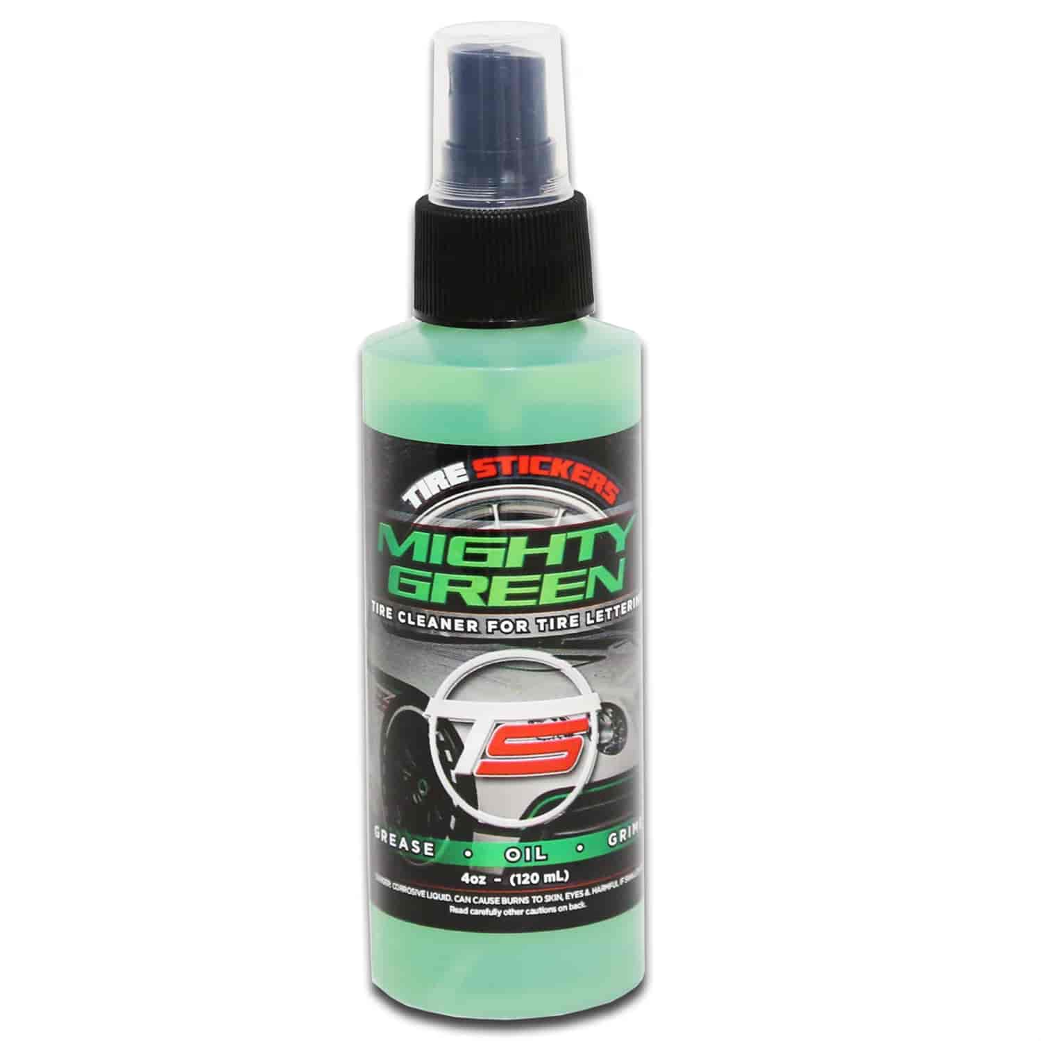 Mighty Green Tire Cleaner and Degreaser