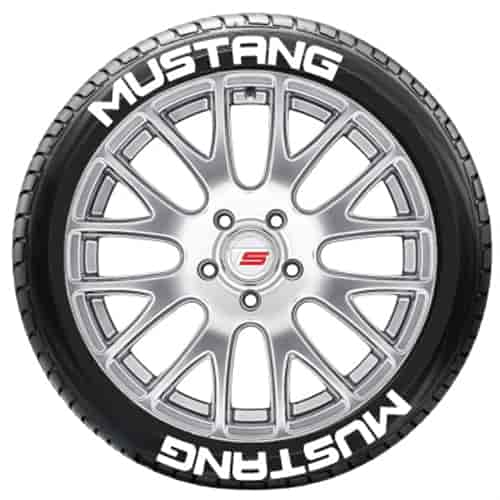 Mustang Tire Lettering Kit