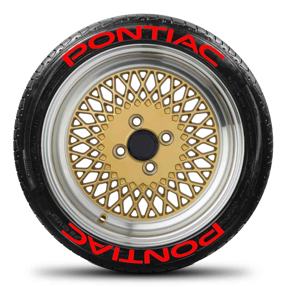 Pontiac Tire Lettering Kit