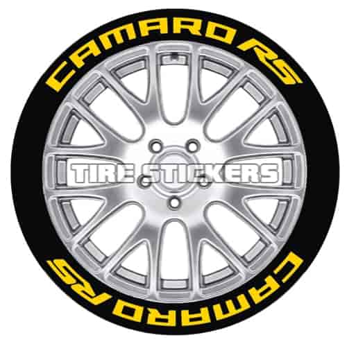 Camaro RS Tire Lettering Kit
