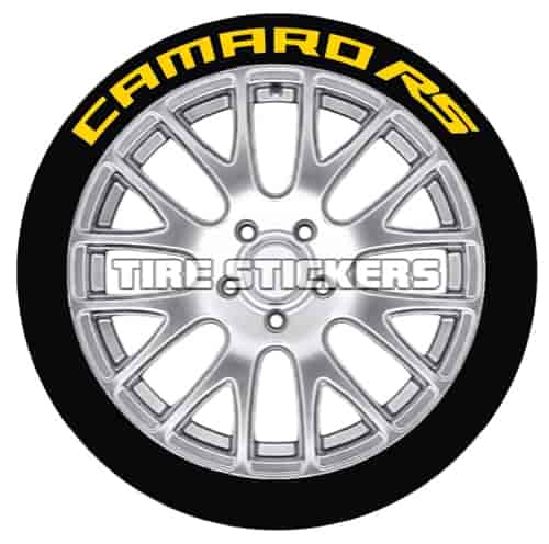 Camaro RS Tire Lettering Kit