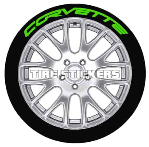 Corvette Tire Lettering Kit
