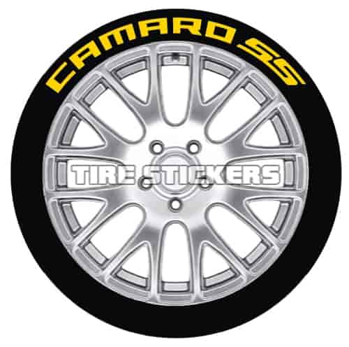 Camaro SS Tire Lettering Kit
