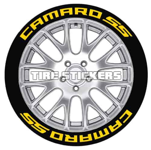 Camaro SS Tire Lettering Kit
