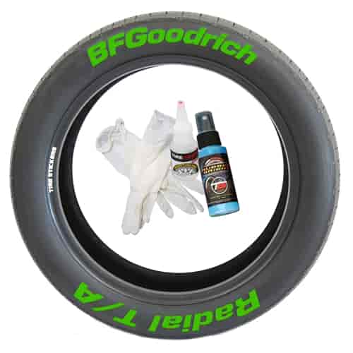 BF Goodrich Radial T/A Tire Lettering Kit