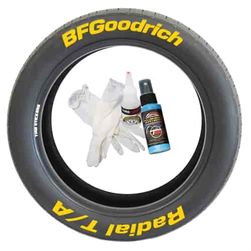 BF Goodrich Radial T/A Tire Lettering Kit